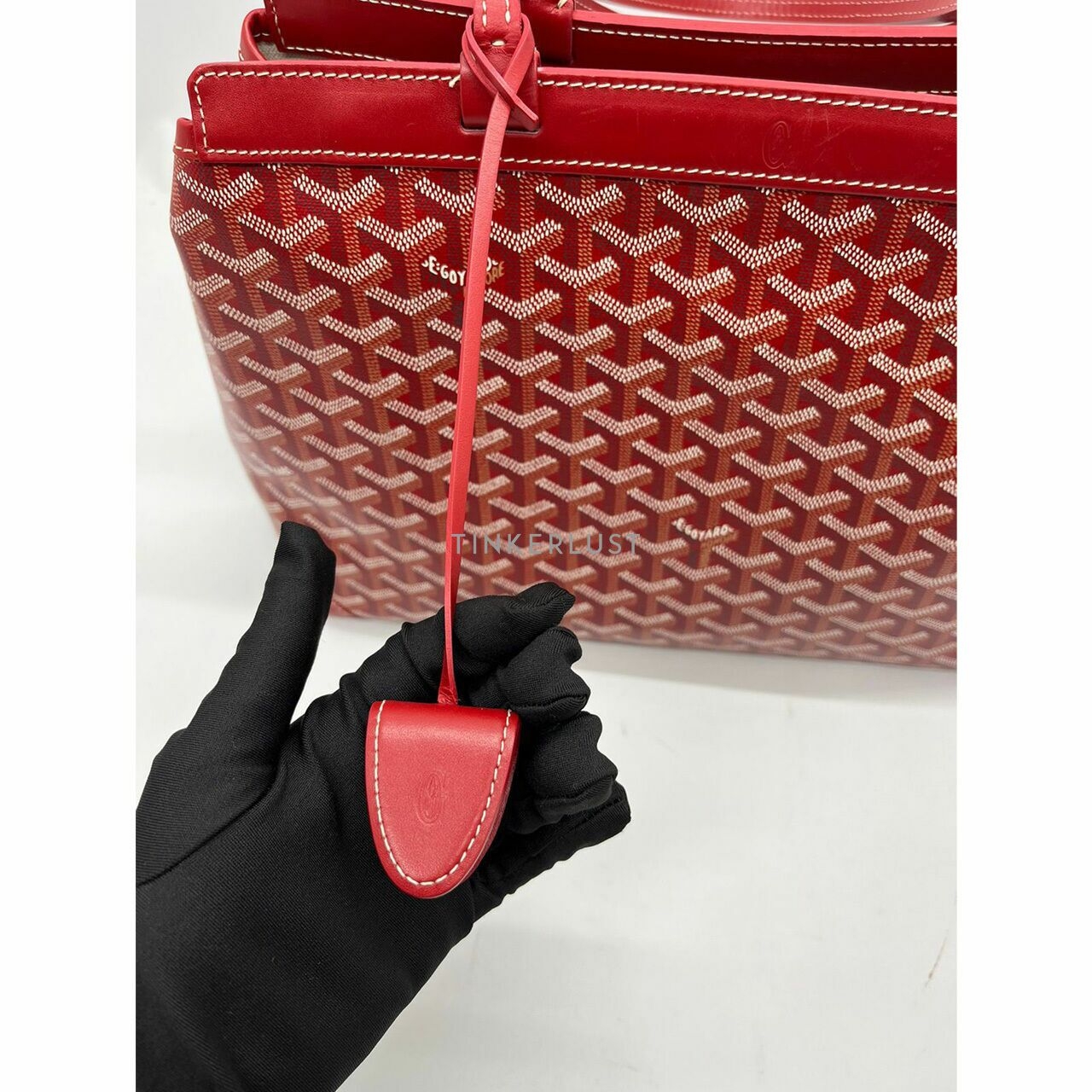 Goyard Bellechase PM Rouge 2018 Tote Bag