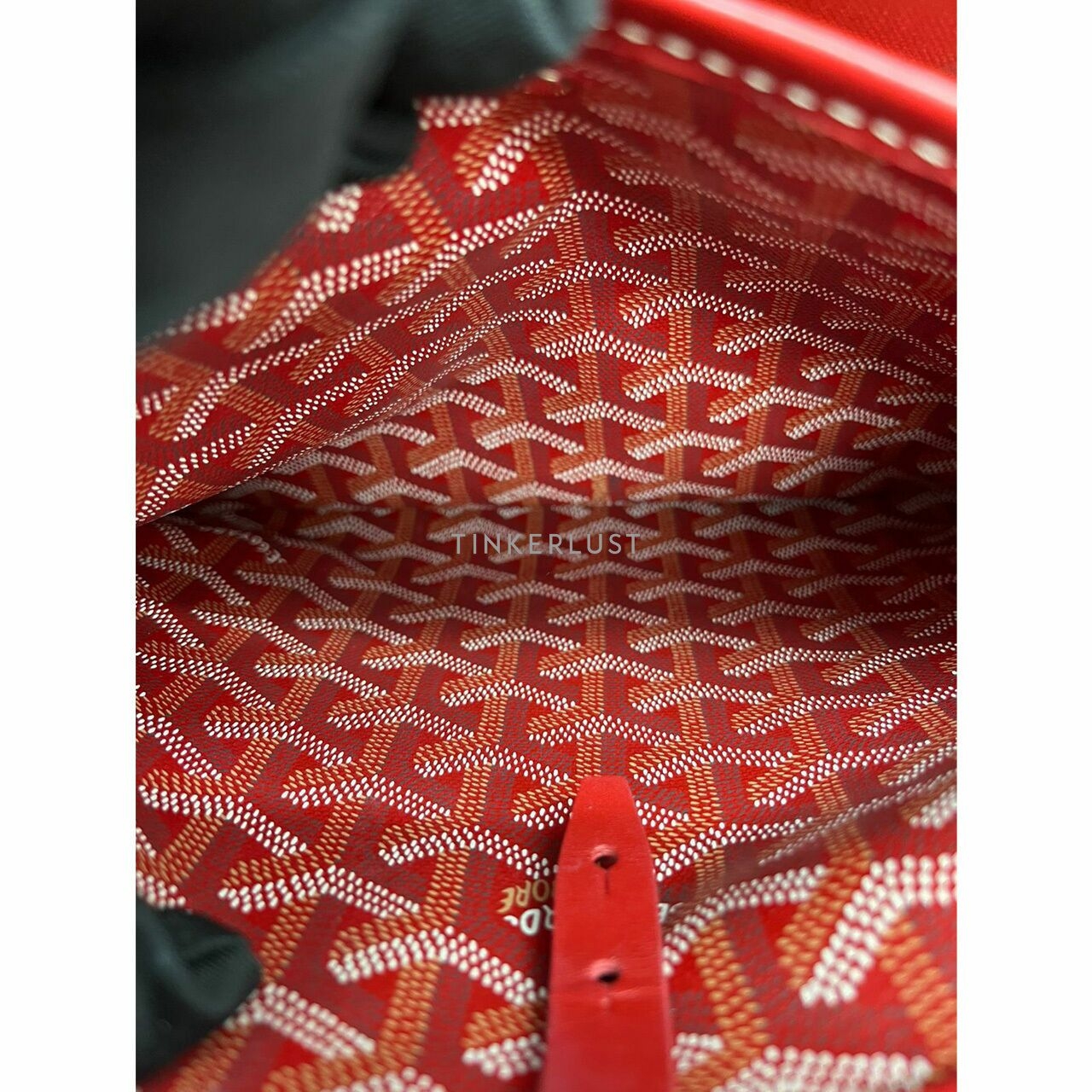 Goyard Bellechase PM Rouge 2018 Tote Bag