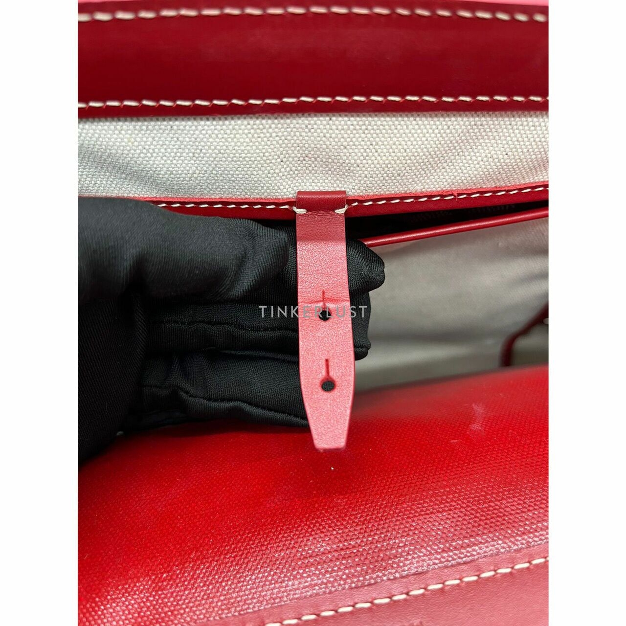 Goyard Bellechase PM Rouge 2018 Tote Bag