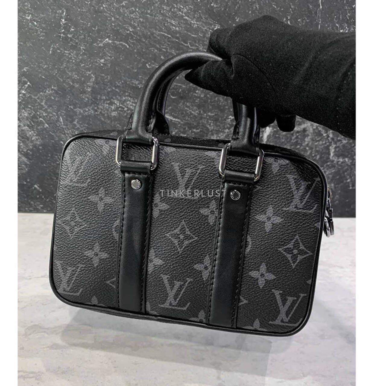 Louis Vuitton Nano Porte Document Voyage 2023 Satchel