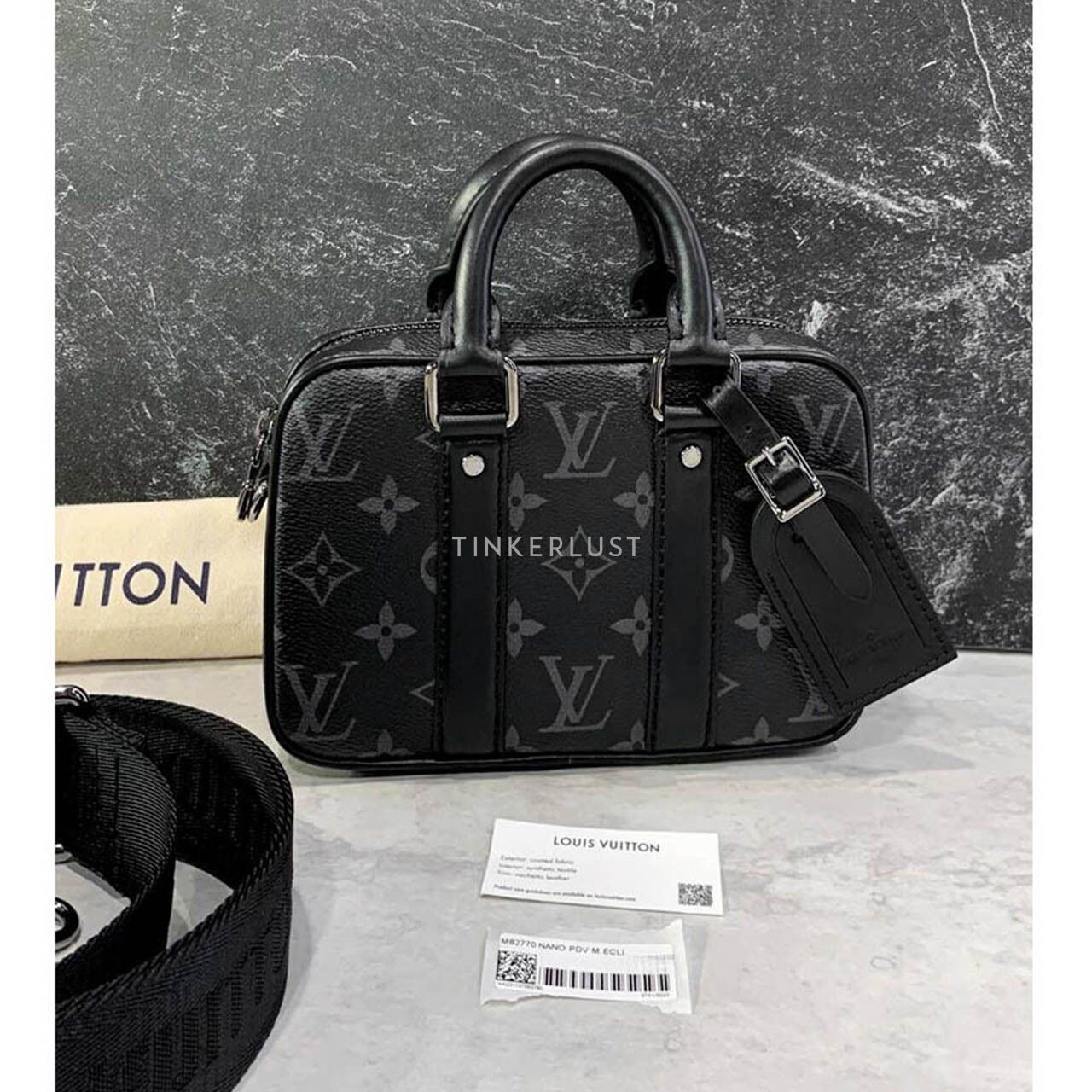 Louis Vuitton Nano Porte Document Voyage 2023 Satchel