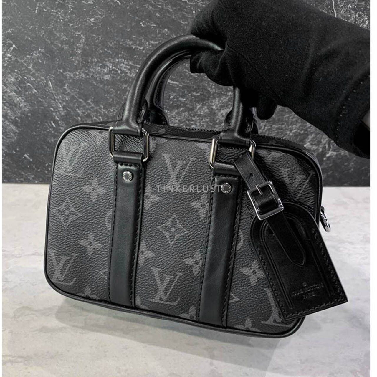 Louis Vuitton Nano Porte Document Voyage 2023 Satchel