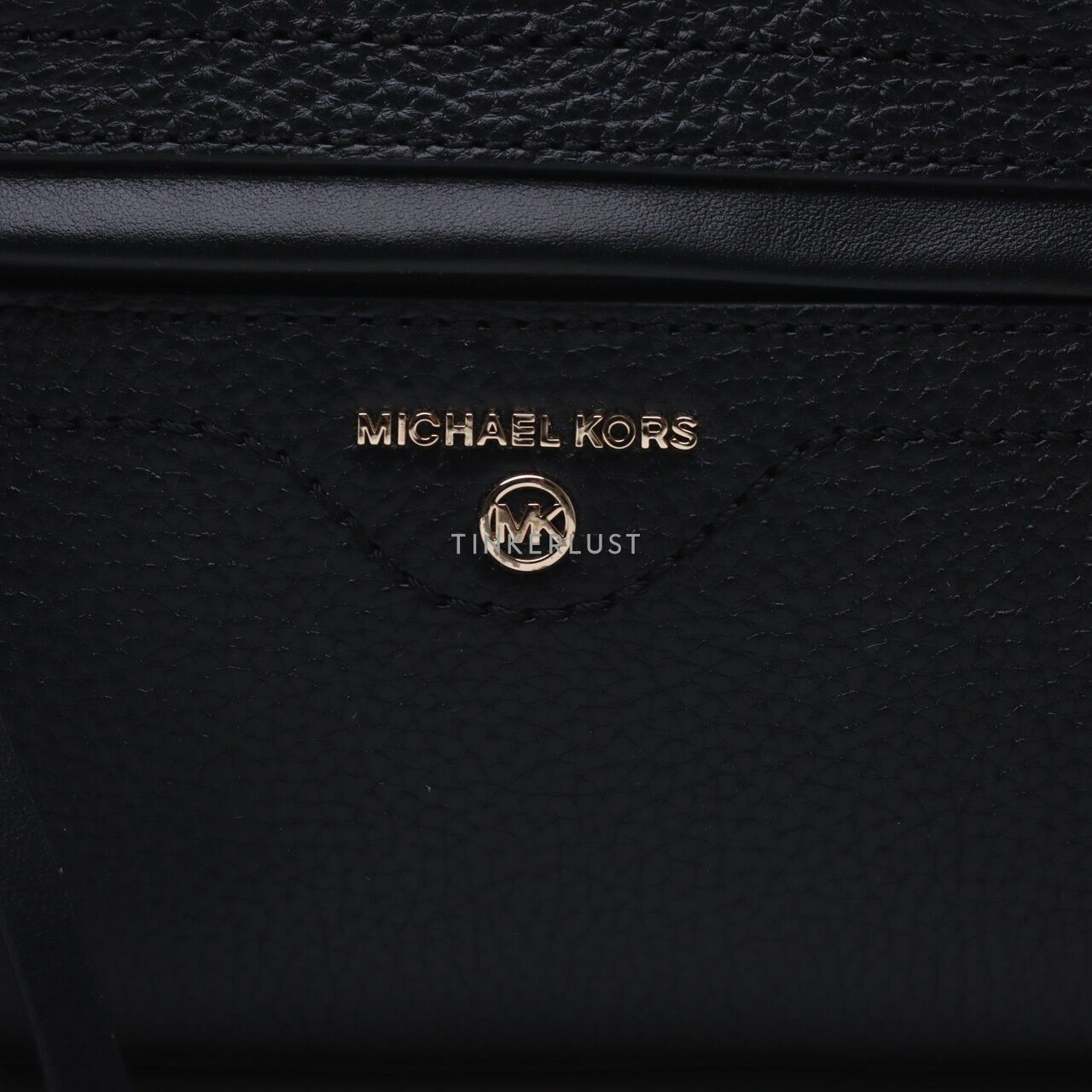 Michael Kors Carine Small Black Studs Satchel