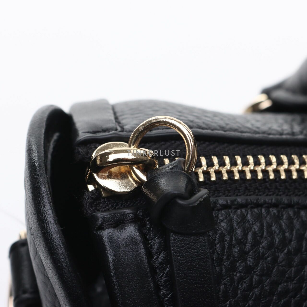 Michael Kors Carine Small Black Studs Satchel