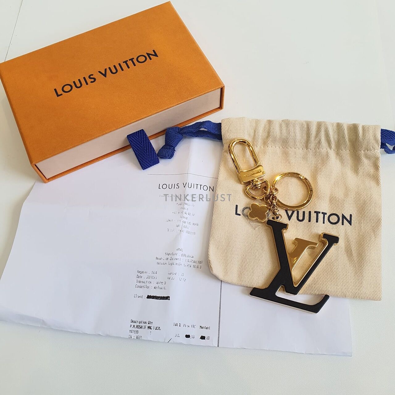 Louis Vuitton LV Capucines Bag Charm and Key Holder Keychain