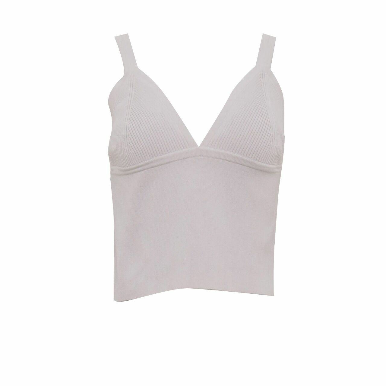 Zara White Crop Sleeveless