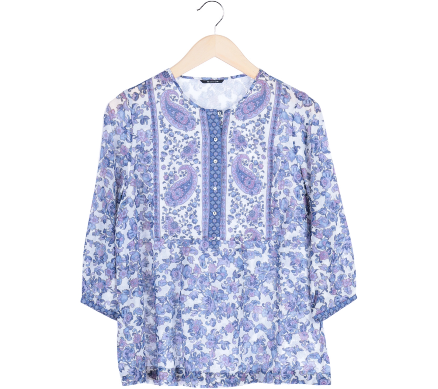 Massimo Dutti Multi Colour Paisley Blouse