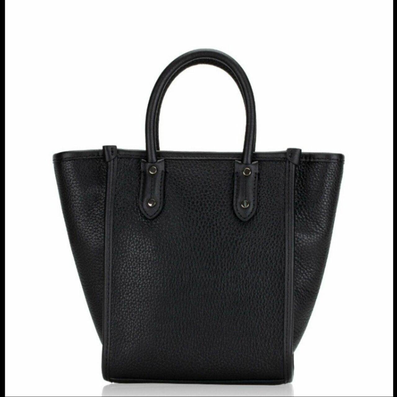 Kate Spade New York Ella Pebbled Leather Mini Tote Black