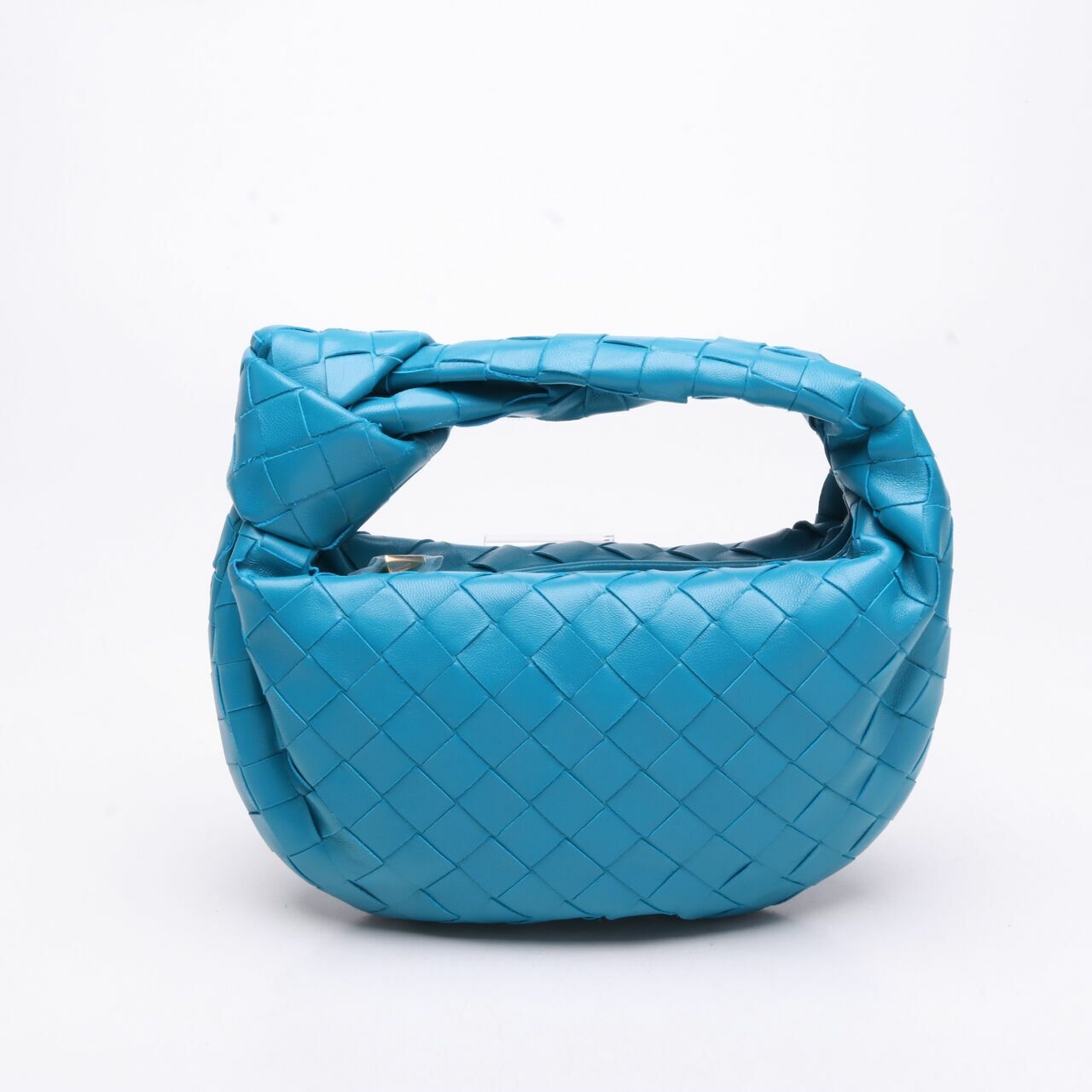 Bottega Veneta Mini Jodie Blue Blueprint 2022 Shoulder Bag