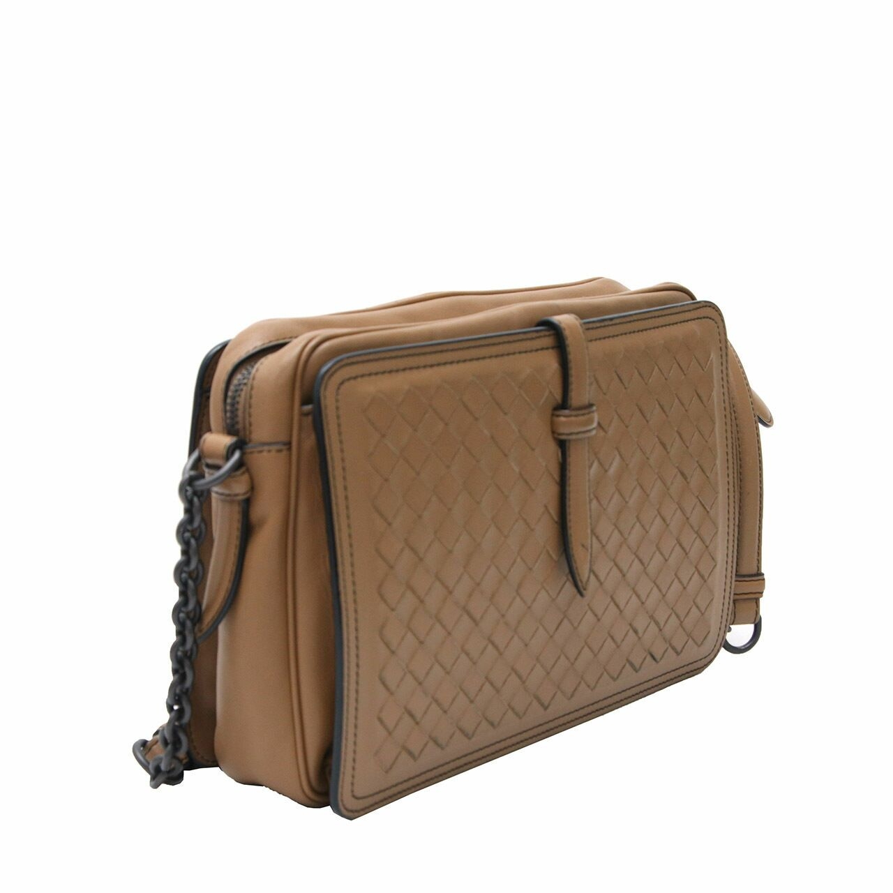 Bottega Veneta Camera Brown Shoulder Bag