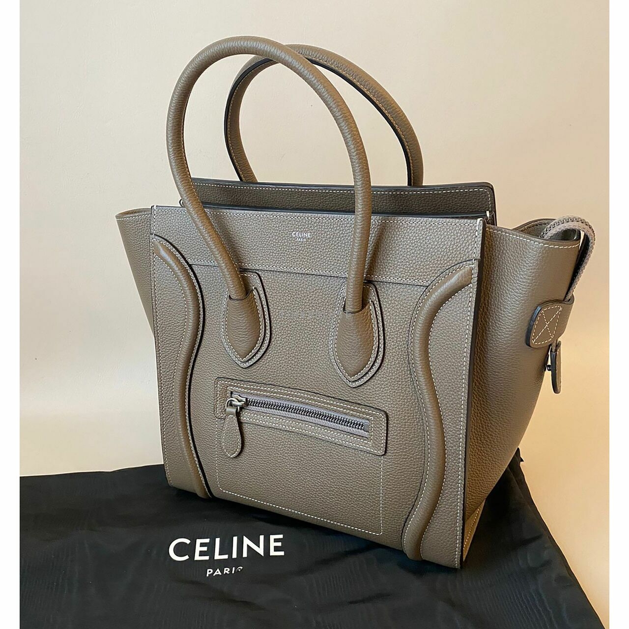 Celine Luggage Micro Souris Calfskin 2022 Handbag