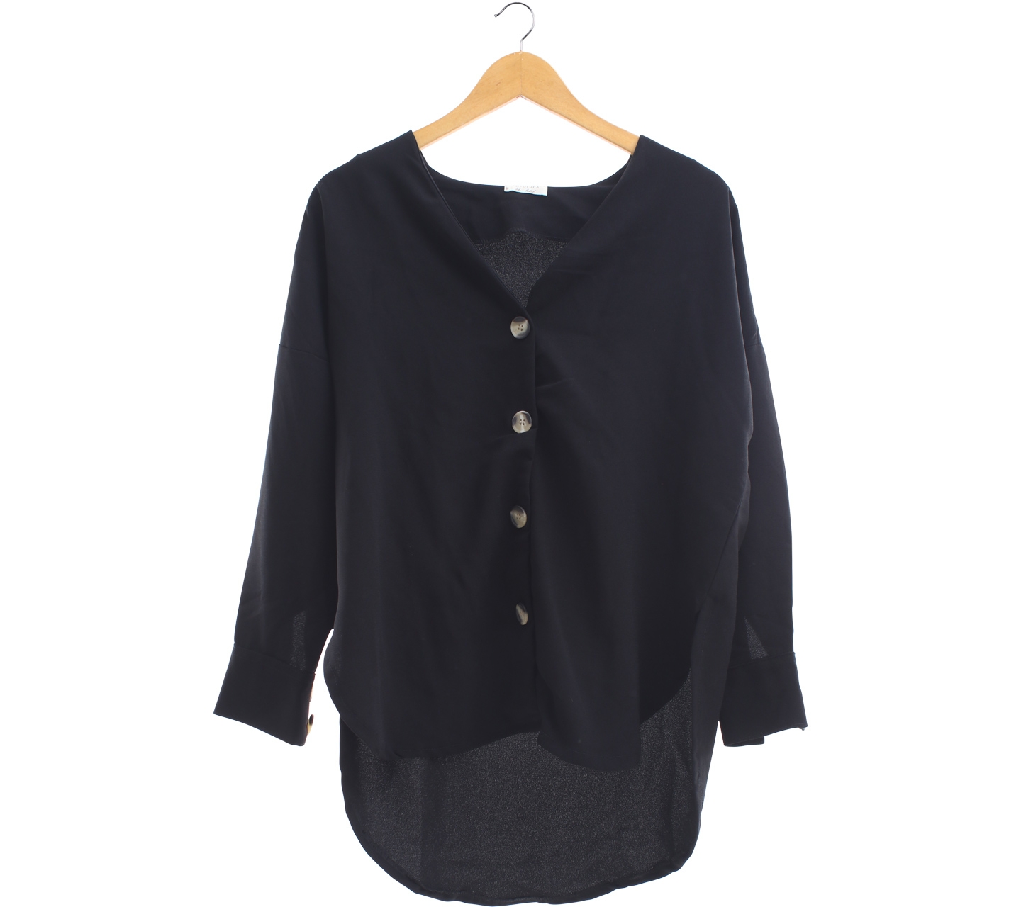 Popoluca The Label Black Blouse