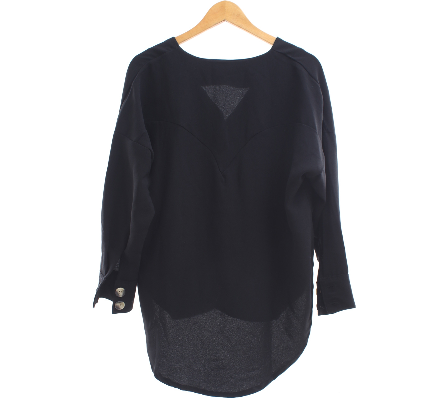 Popoluca The Label Black Blouse