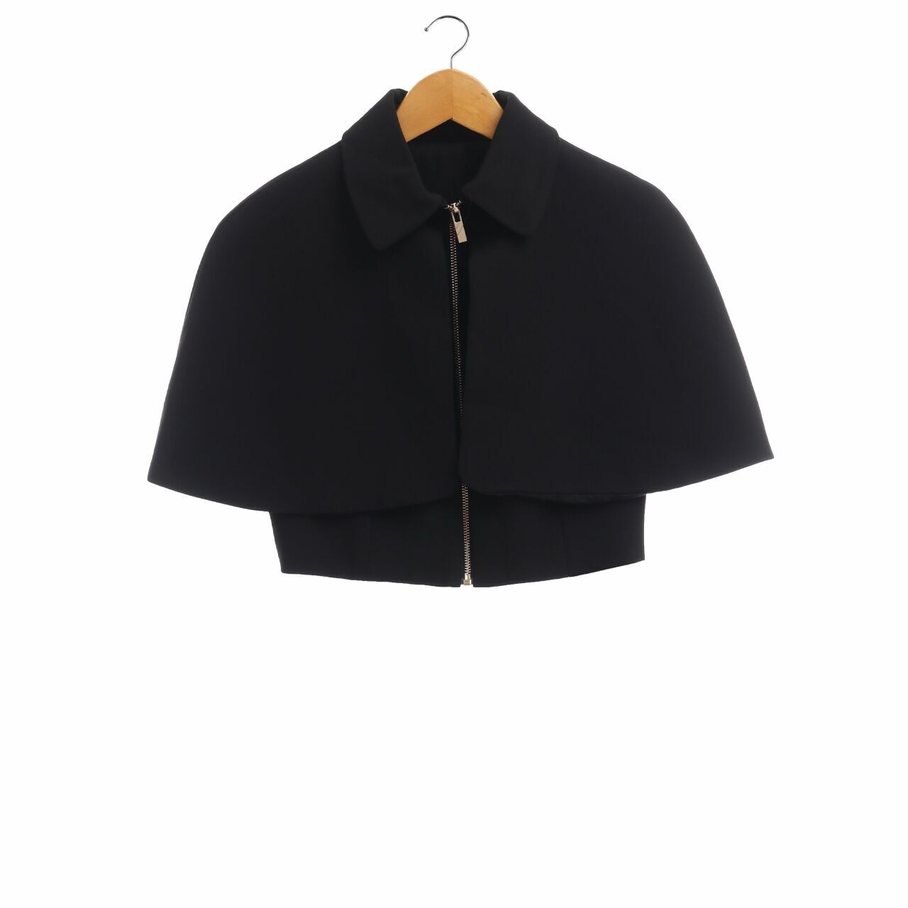 Private Collection Black Cape Blouse