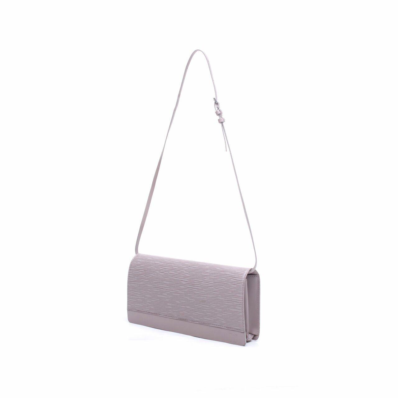 Louis Vuitton Honfleur Clutch Bag Lilac Epi Leather