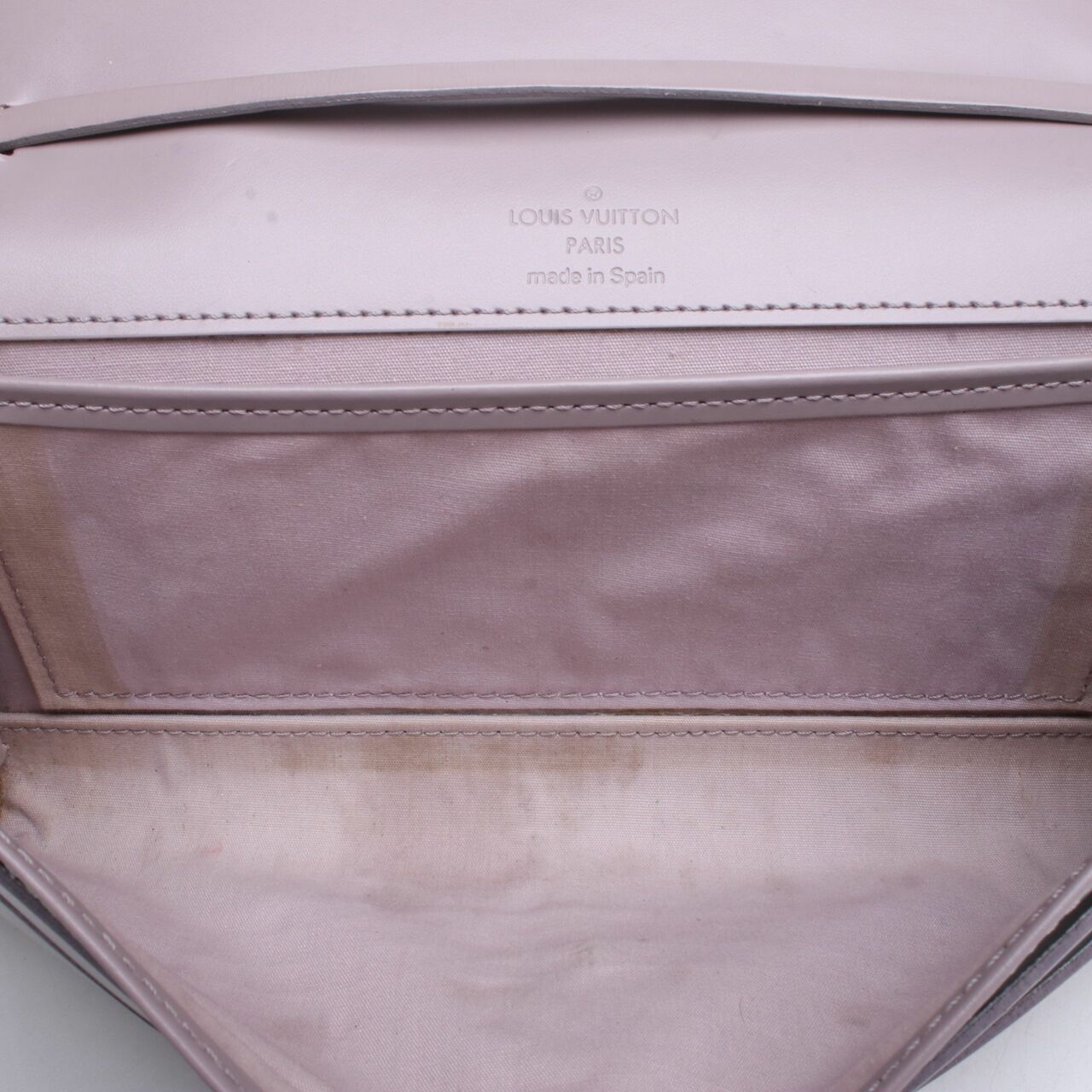 Louis Vuitton Honfleur Clutch Bag Lilac Epi Leather