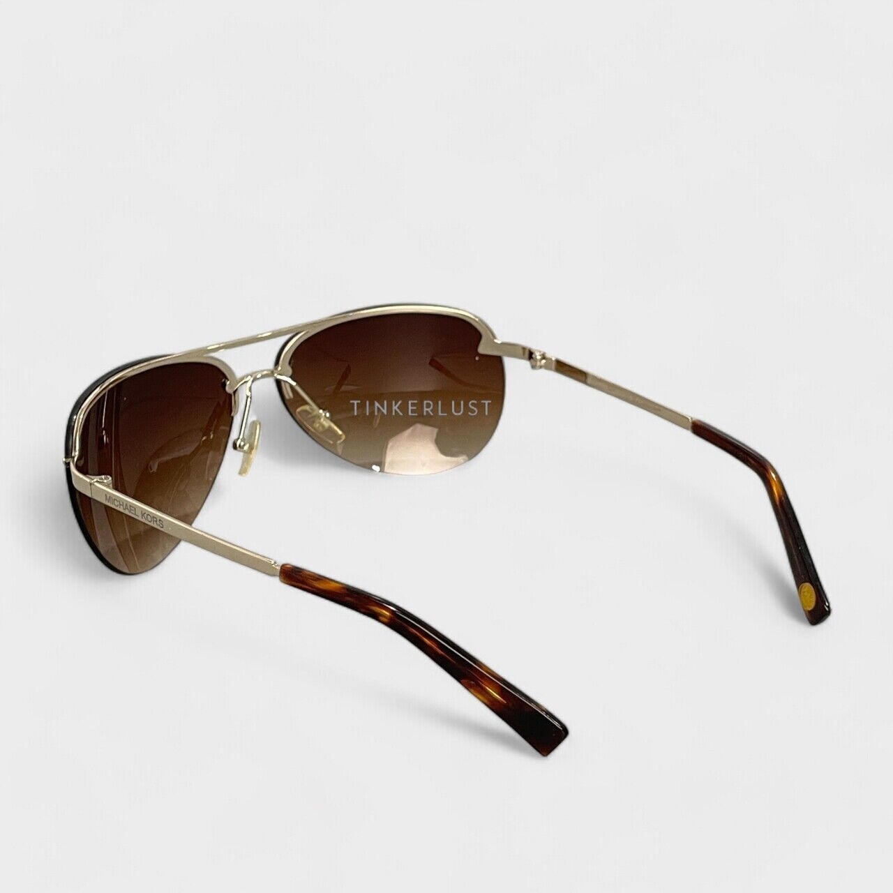 Michael Kors Brown/Gold Sunglasses