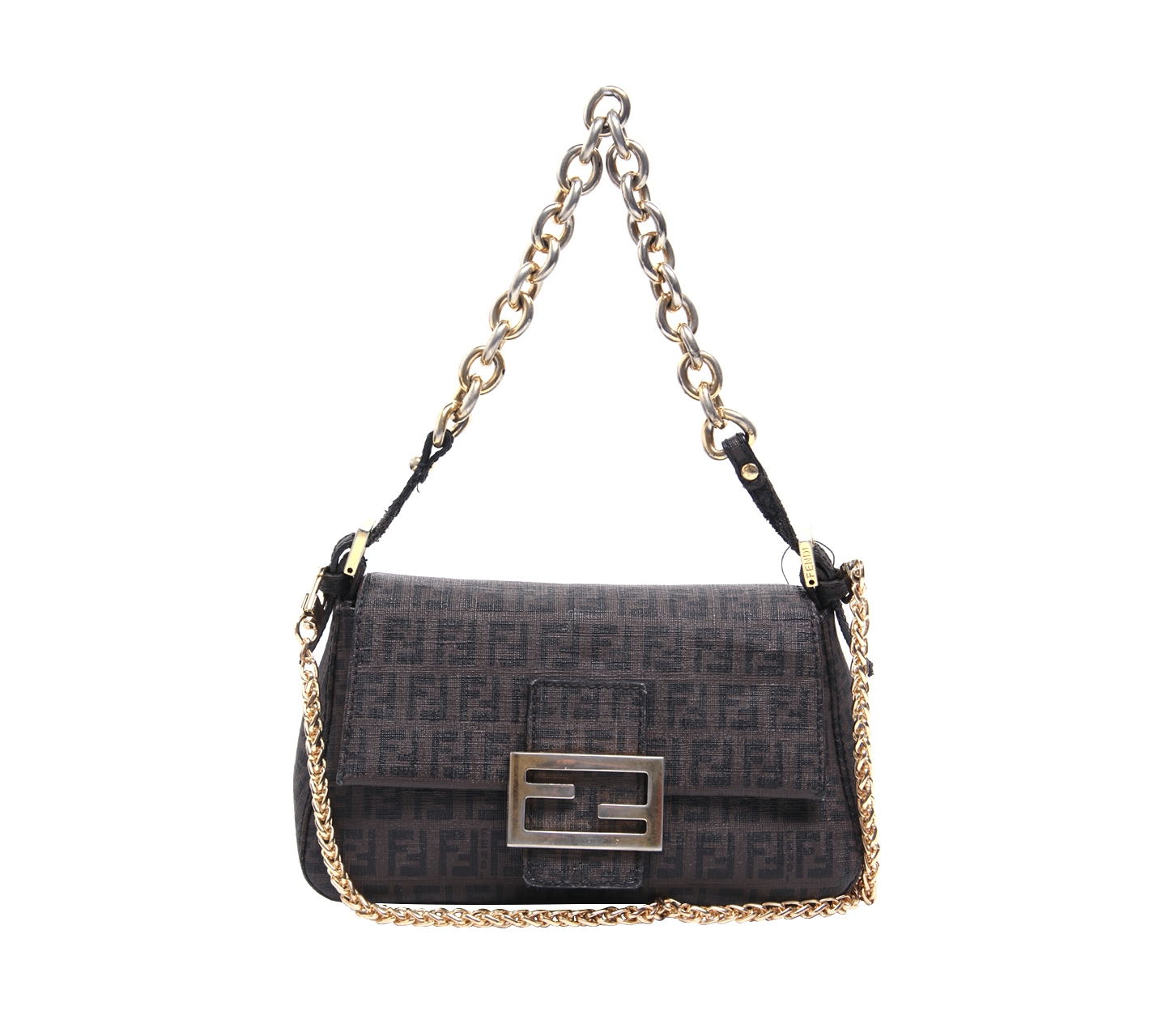 Fendi Dark Brown Monogram Sling Bag