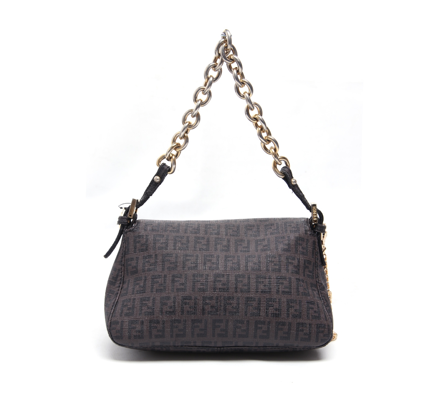 Fendi Dark Brown Monogram Sling Bag