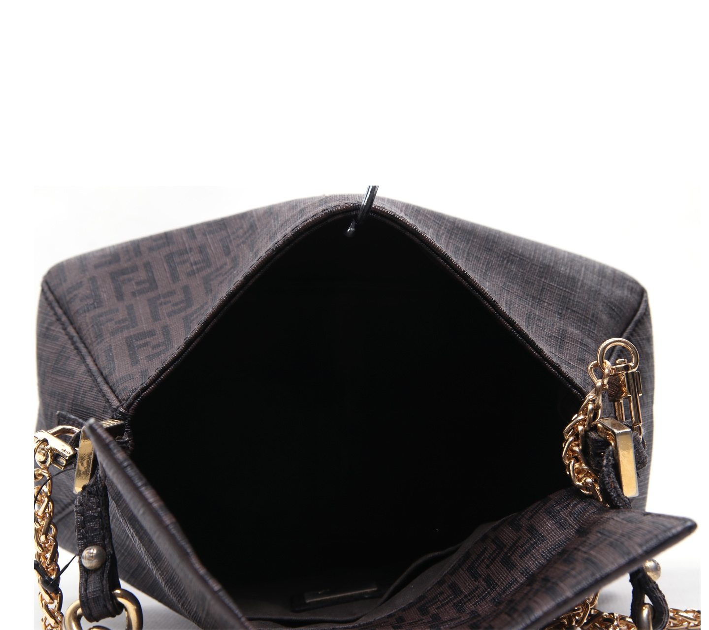 Fendi Dark Brown Monogram Sling Bag