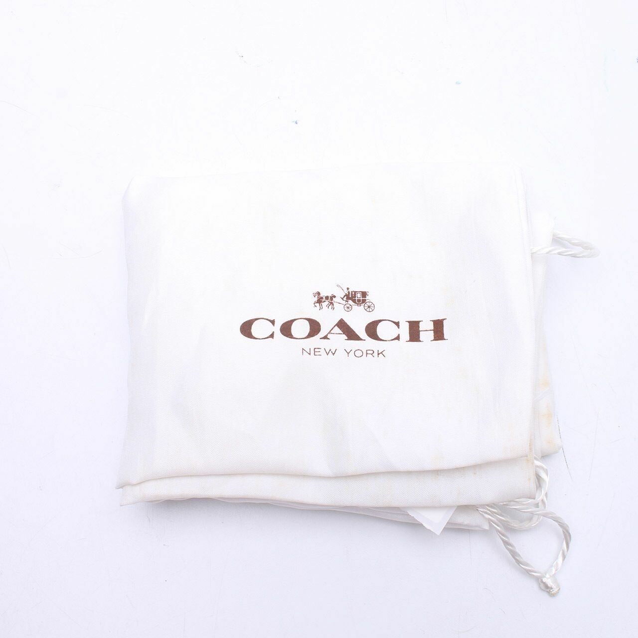 Coach Signature Edie Khaki Brown Red Shoulder Bag