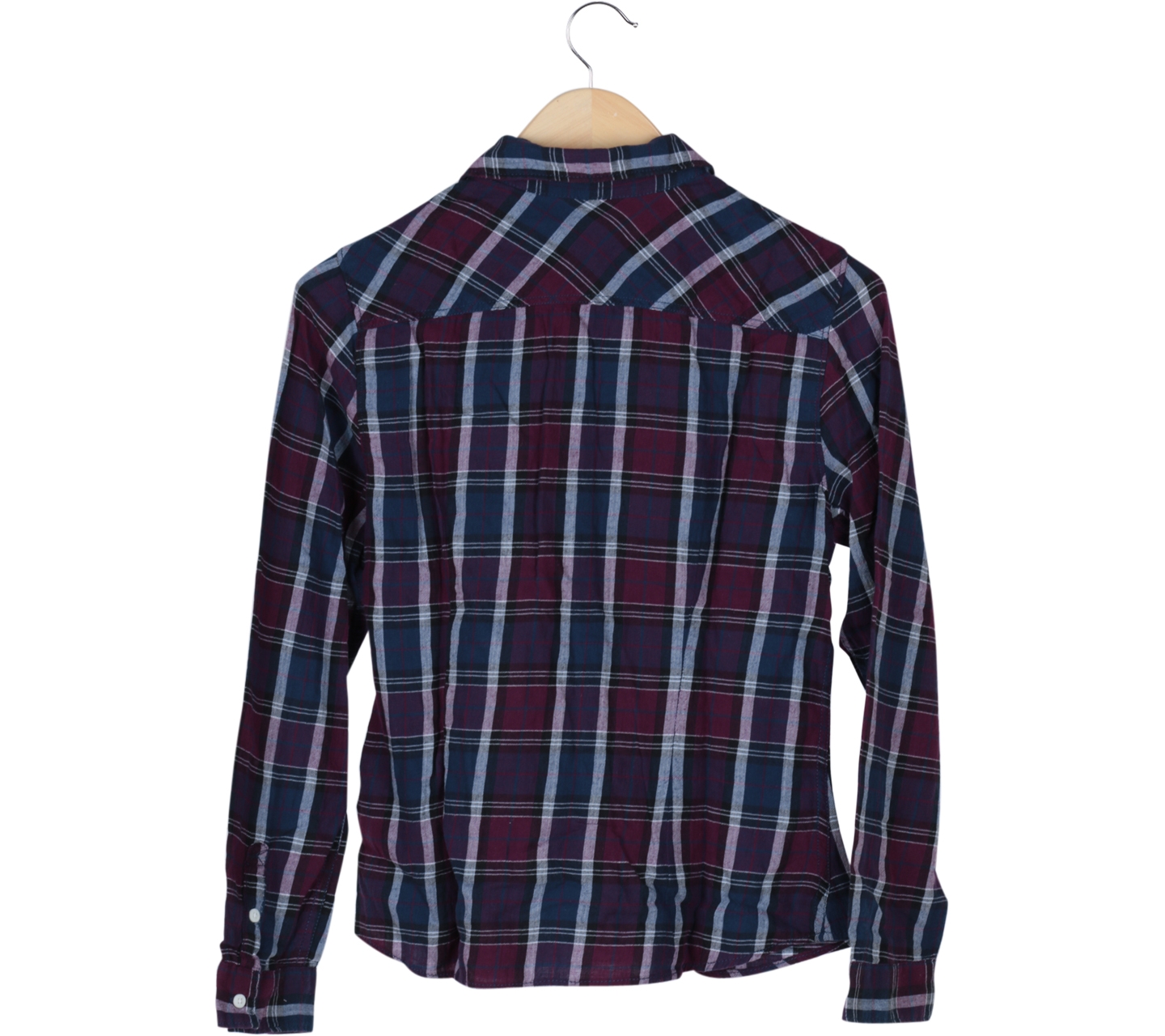 Divided Purple Tartan Shirt