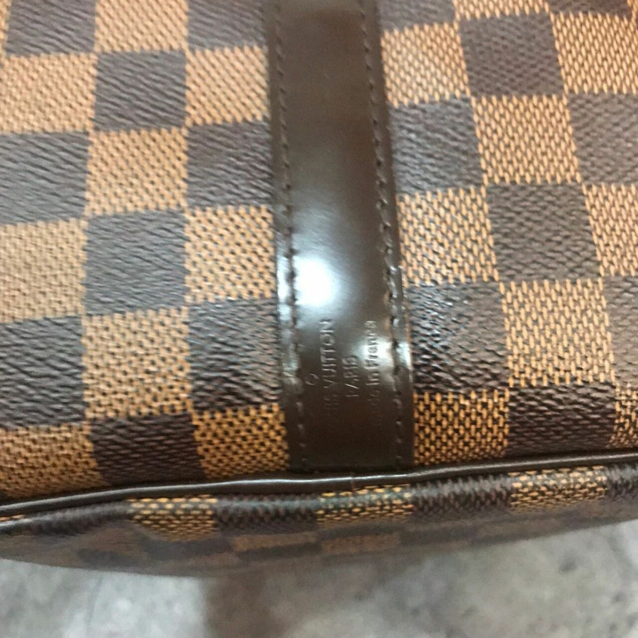 Louis Vuitton Brown Geometric Shoulder Bag