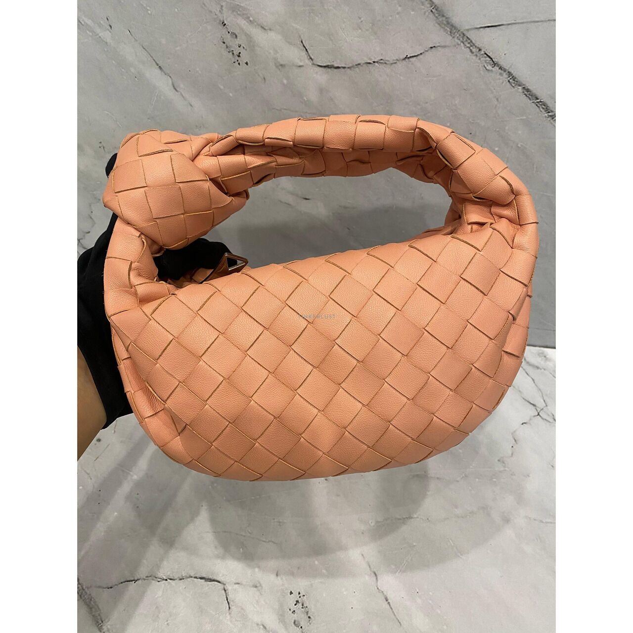 Bottega Veneta Mini Jodie Peachy SHW 2021 Handbag