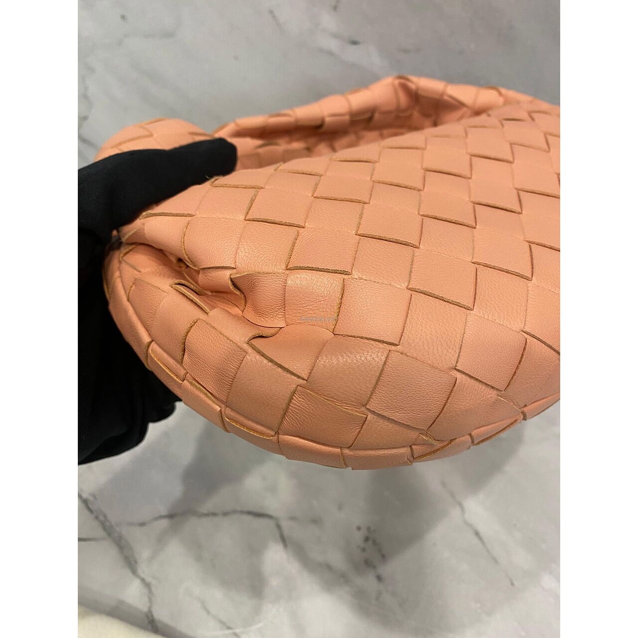 Bottega Veneta Mini Jodie Peachy SHW 2021 Handbag