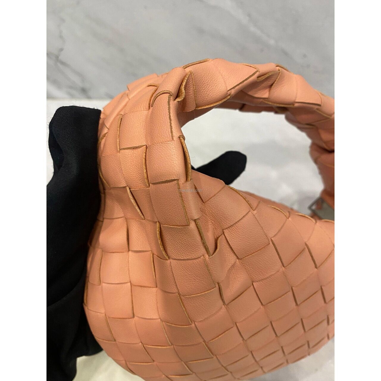 Bottega Veneta Mini Jodie Peachy SHW 2021 Handbag