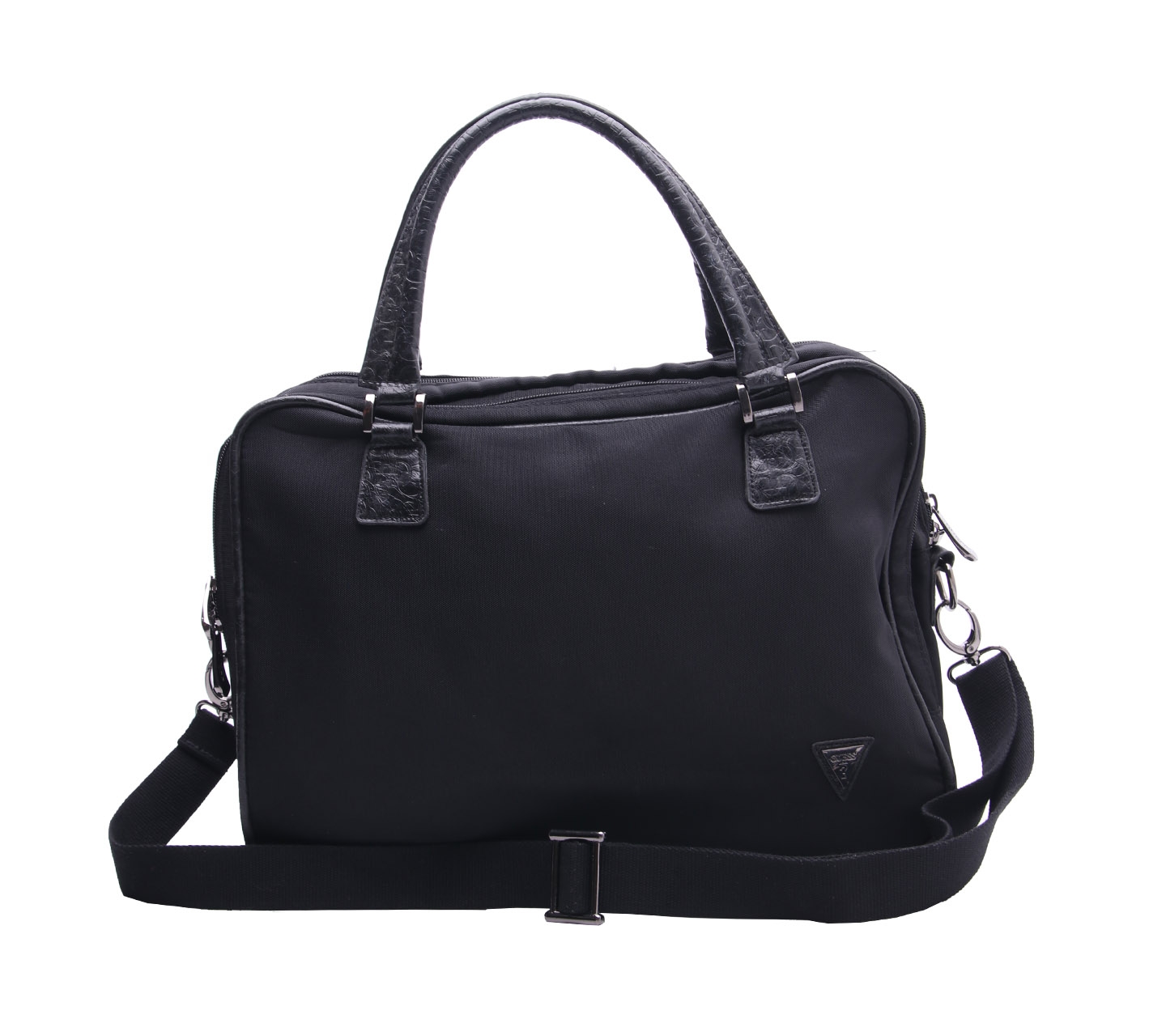 Guess Black Laptop Satchel