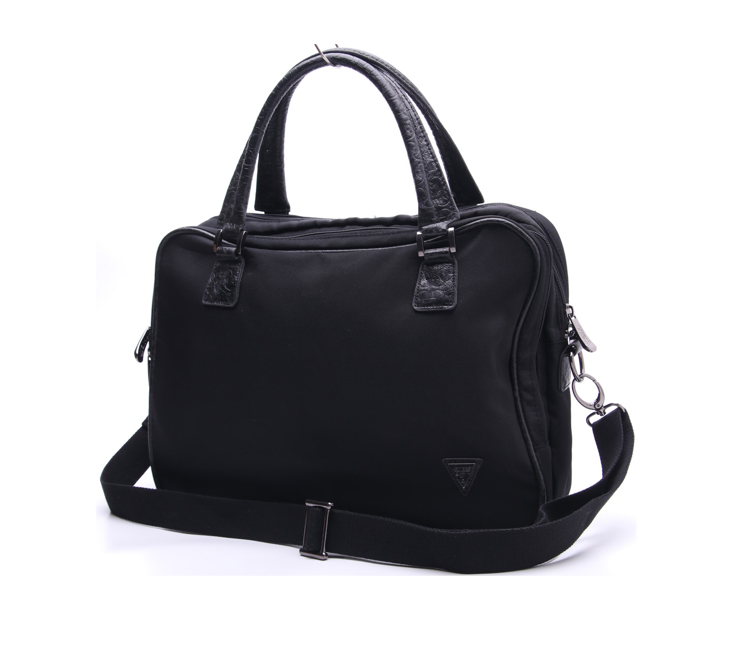 Guess Black Laptop Satchel