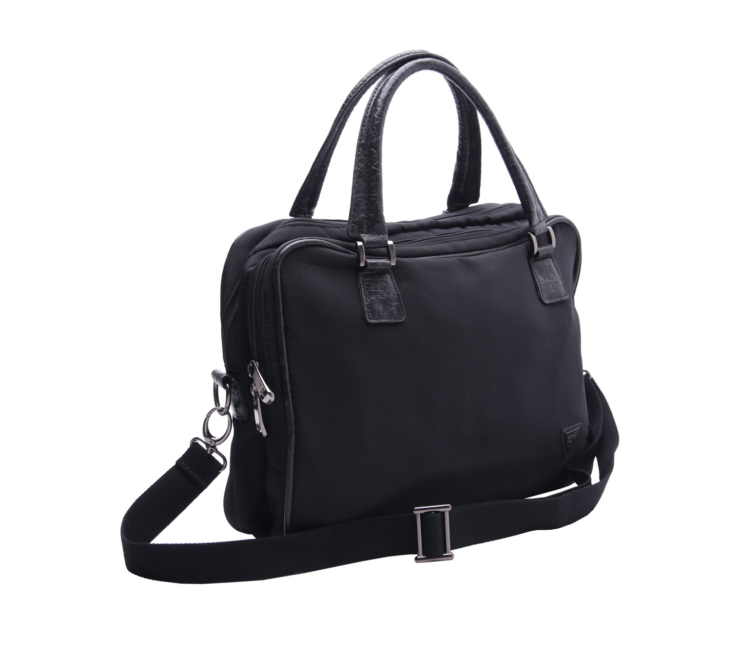 Guess Black Laptop Satchel