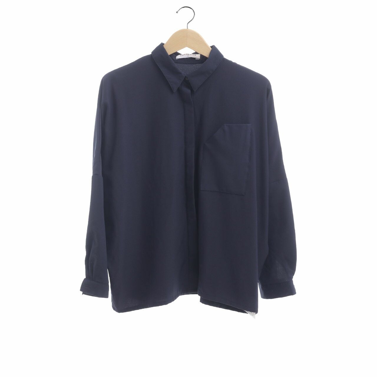 Cotton Ink Navy Shirt