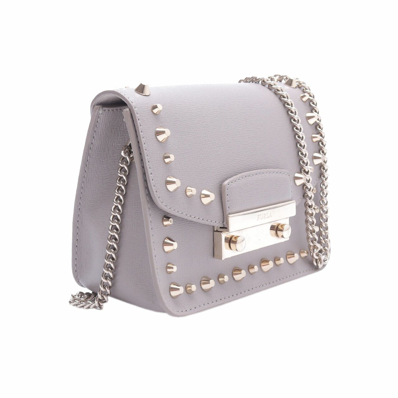 Furla Taupe Sling Bag