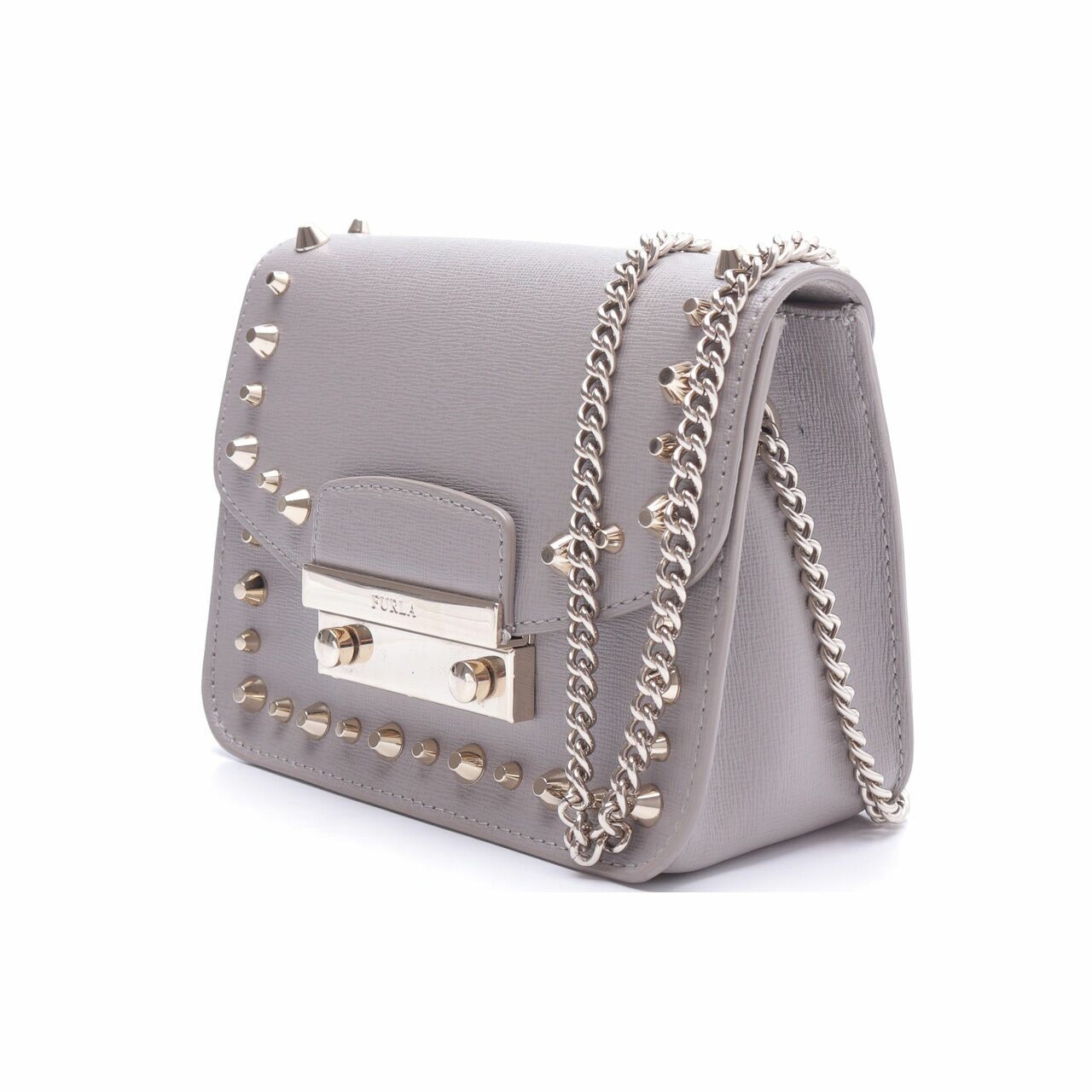 Furla Taupe Sling Bag