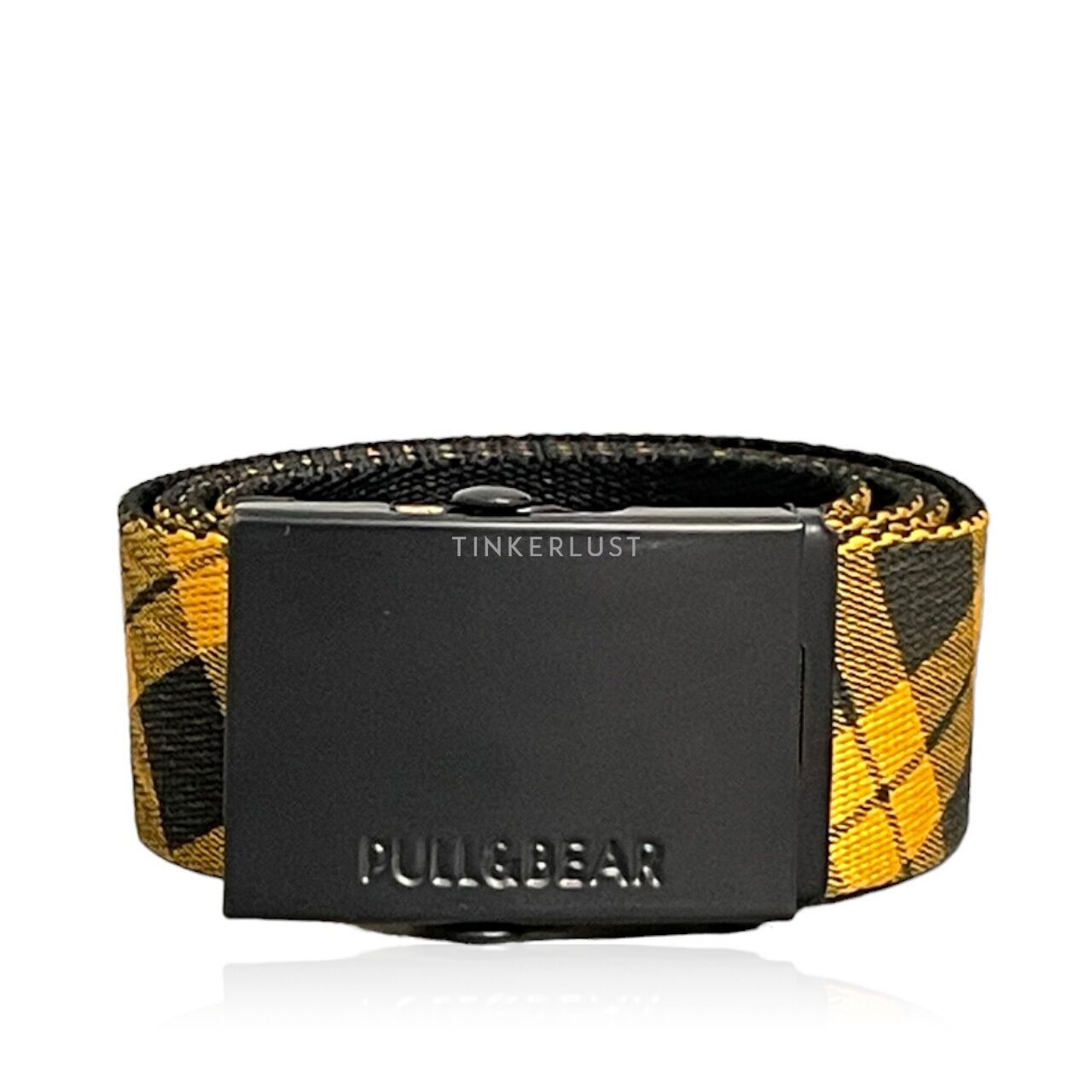 Pull & Bear Black & Yellow Belt