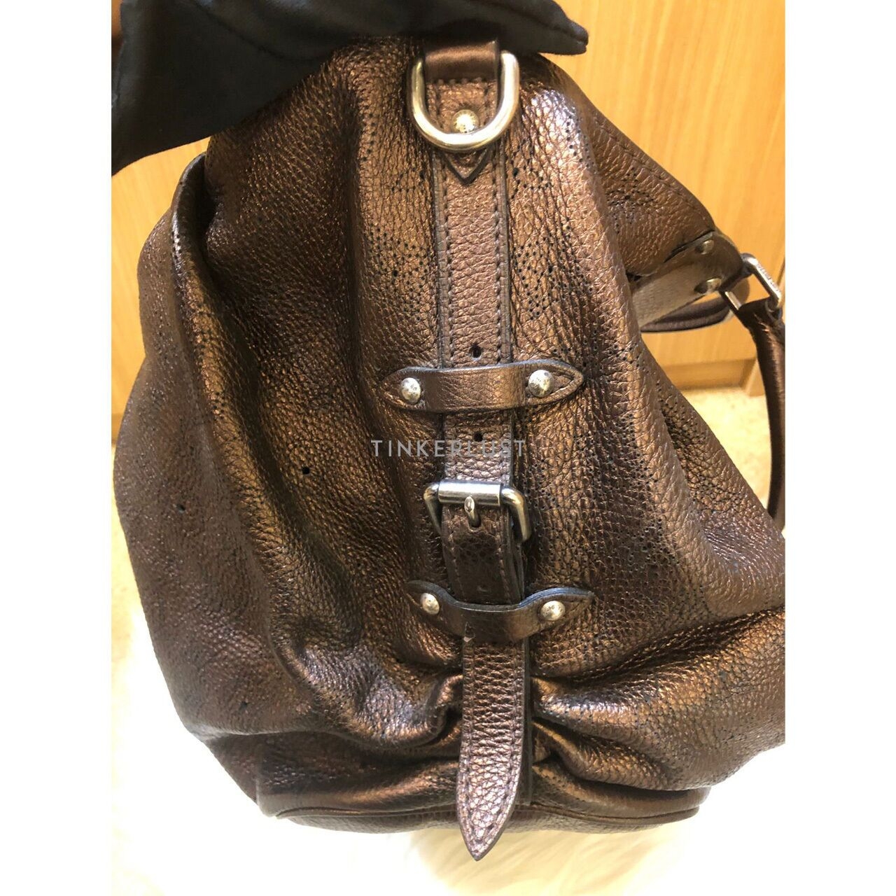 Louis Vuitton Mahina Hobo Bronze 2008 Shoulder Bag