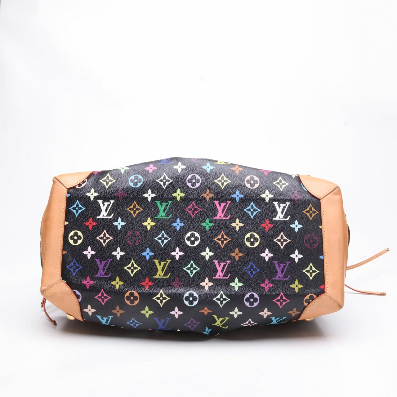 Louis Vuitton Monogram Multicolor Black Ursula Tote Bag