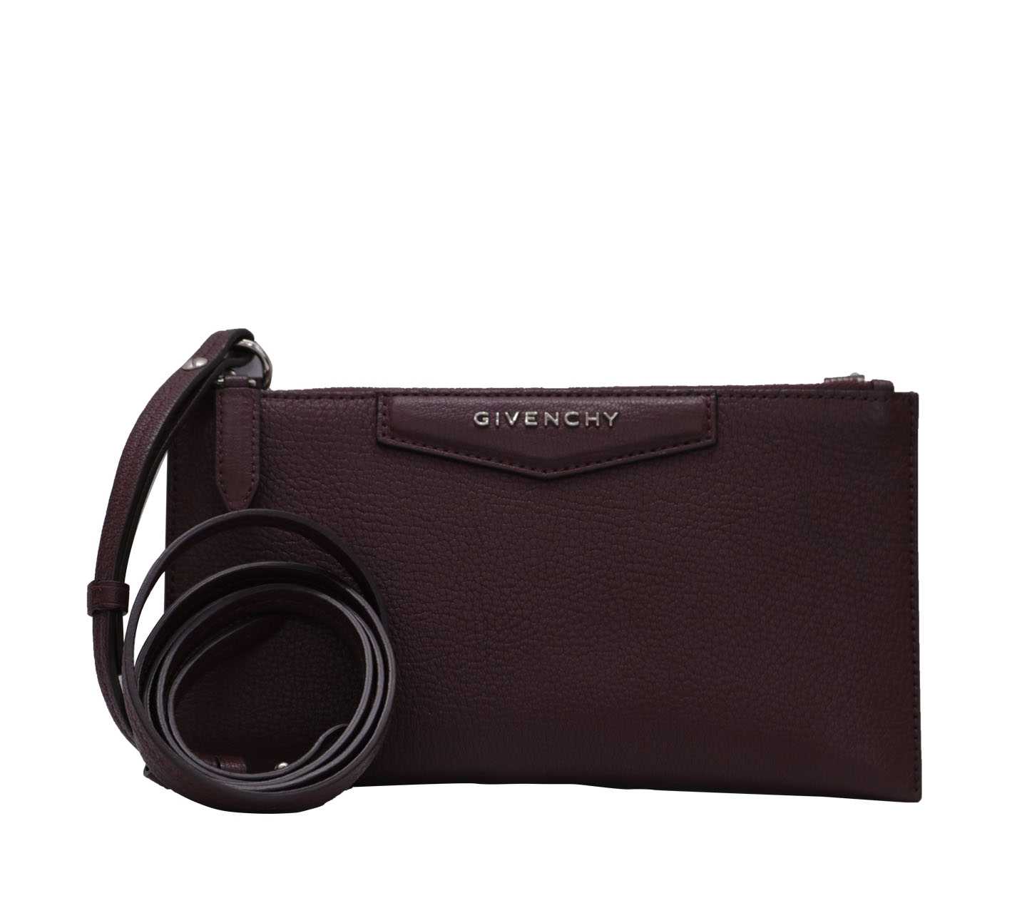 Givenchy Maroon Mini Clutch