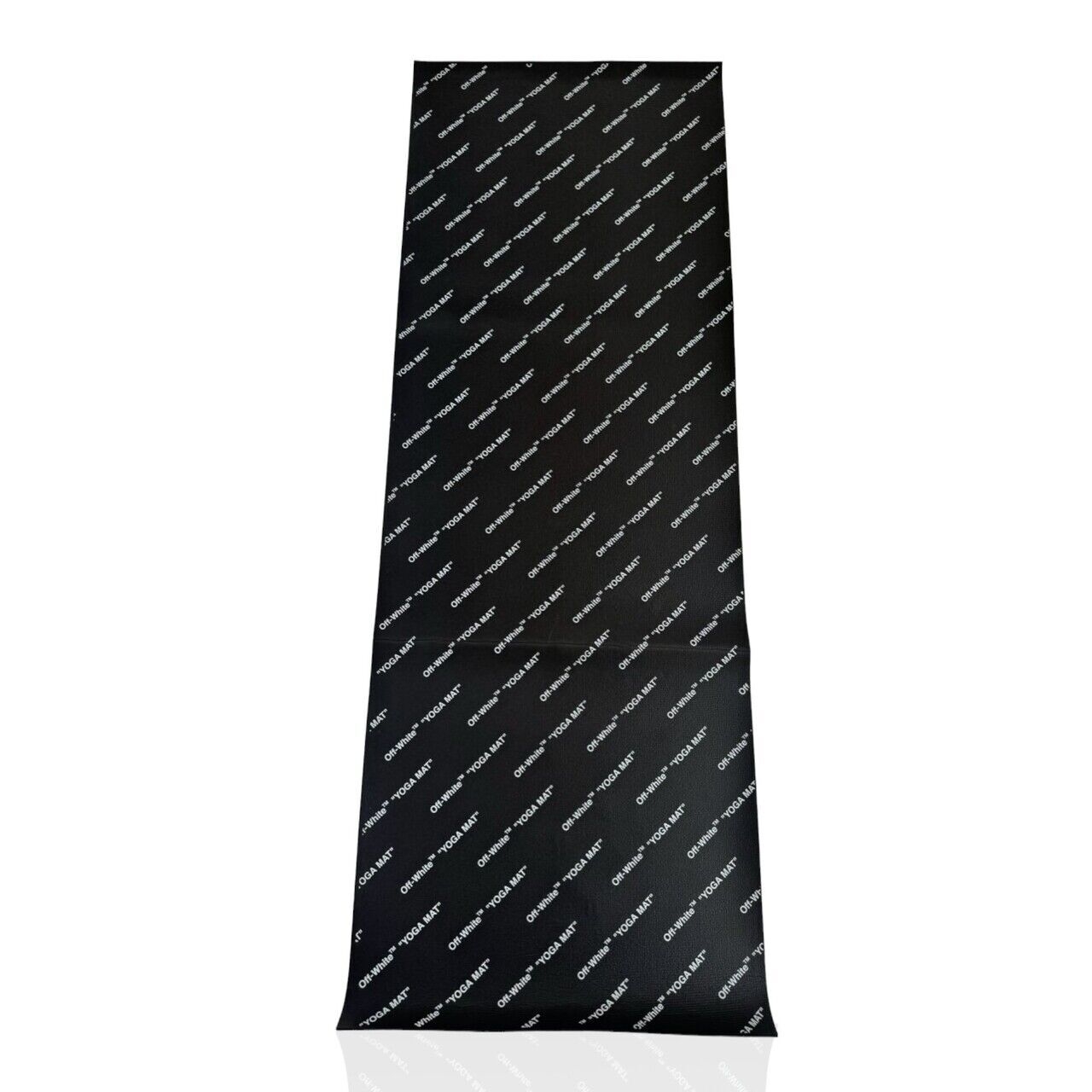 Off-White Black Yoga Mat