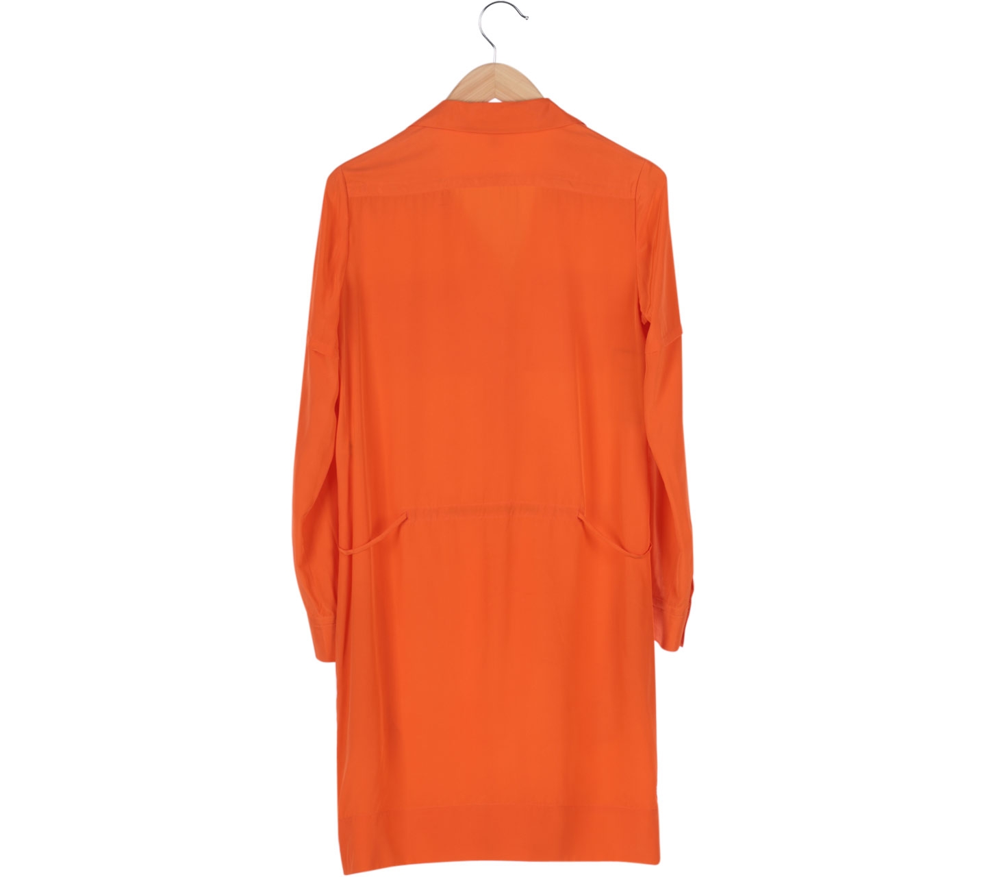 Diane Von Furstenberg Orange Midi Dress