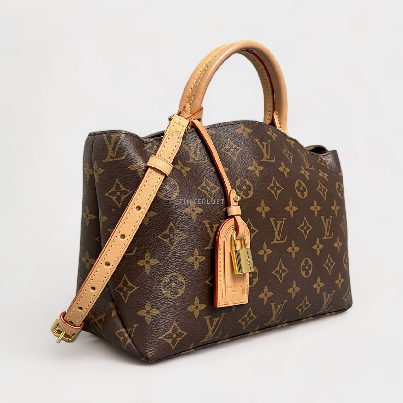 Louis Vuitton Petit Palais Monogram Canvas Satchel Bag