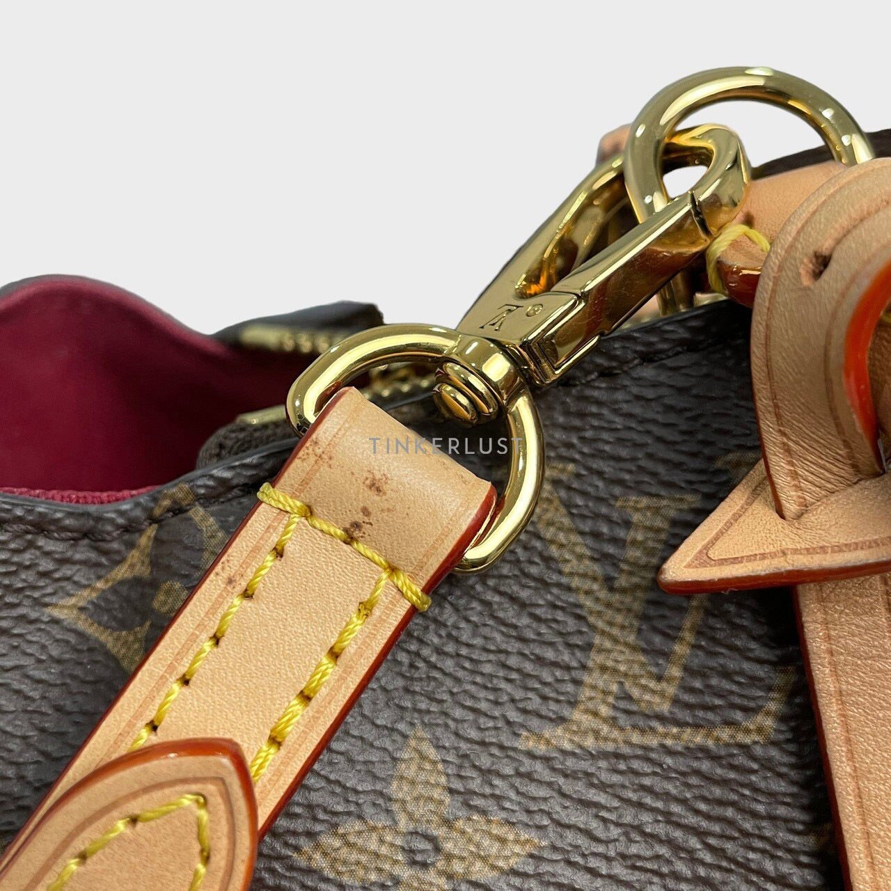 Louis Vuitton Petit Palais Monogram Canvas Satchel Bag