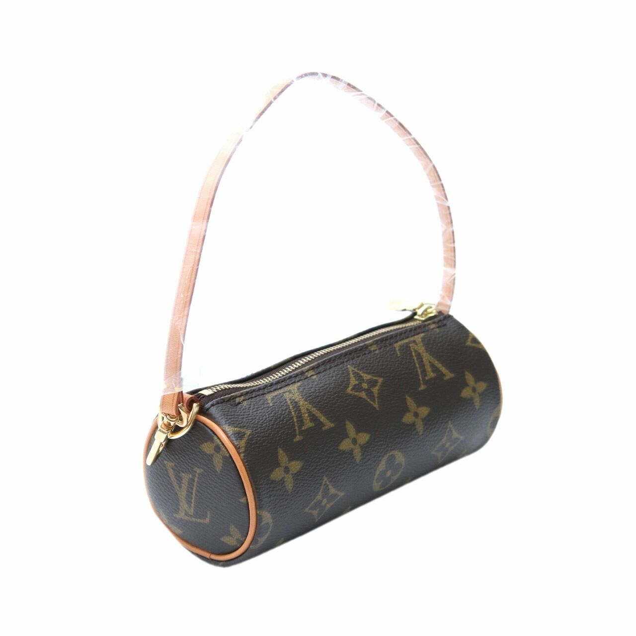 Louis Vuitton Papilon Mjni Brown Nano Mono Handbag