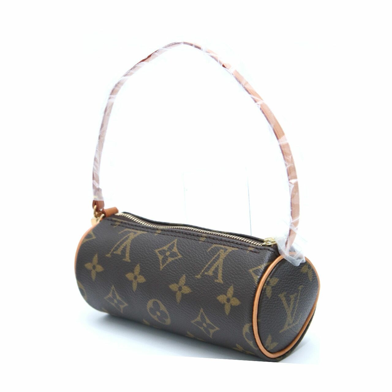 Louis Vuitton Papilon Mjni Brown Nano Mono Handbag