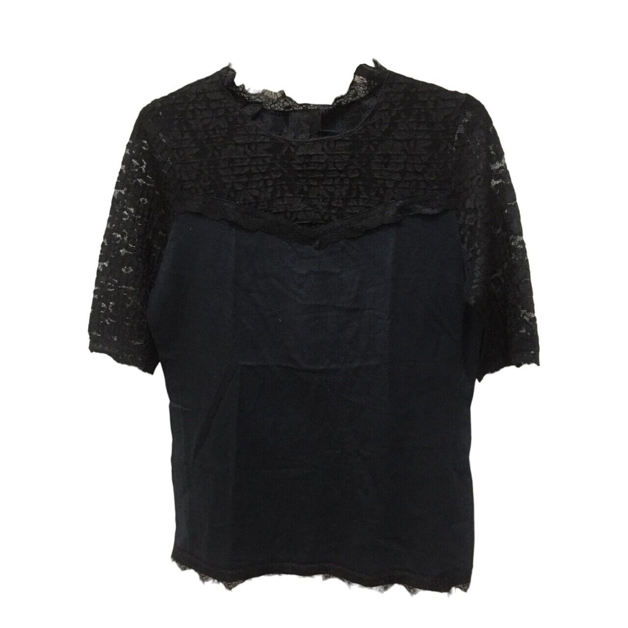 Anna Sui Navy Blouse