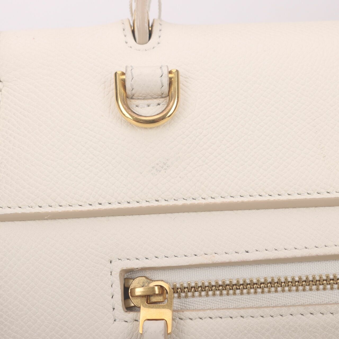 Celine Mini Belt Bag Broken White Satchel