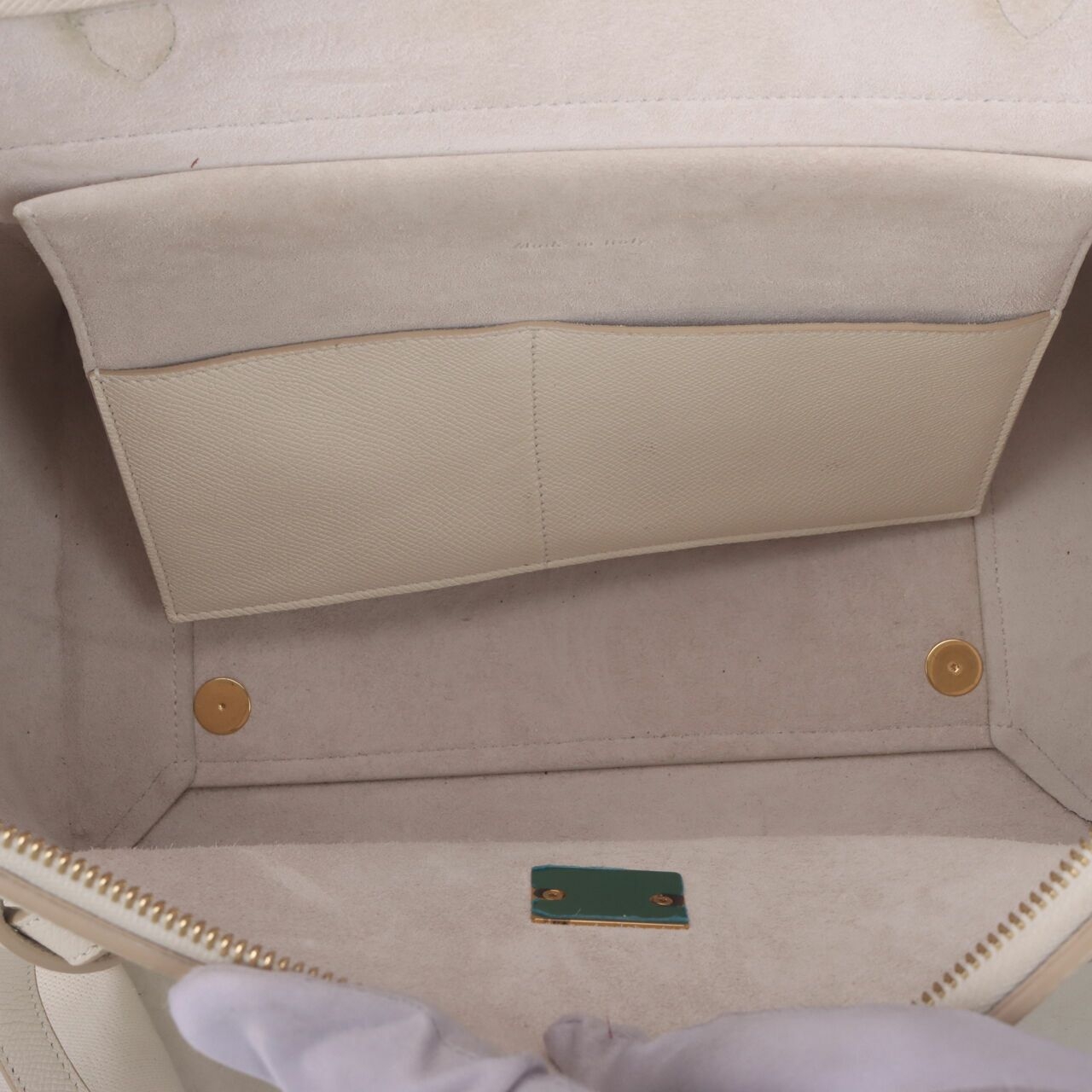 Celine Mini Belt Bag Broken White Satchel