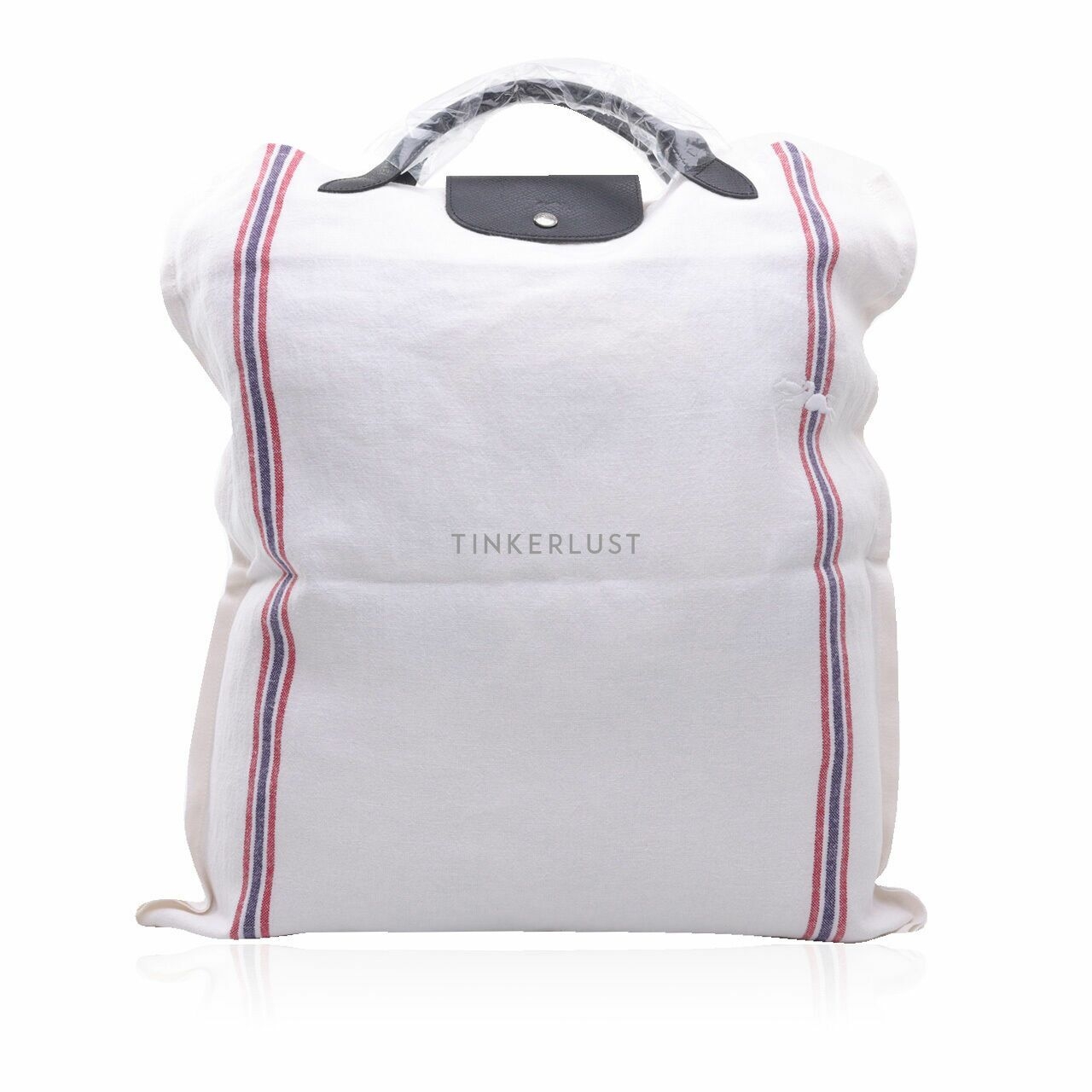 Longchamp x Charvet Edition Le Pliage Torchon Tote Bag